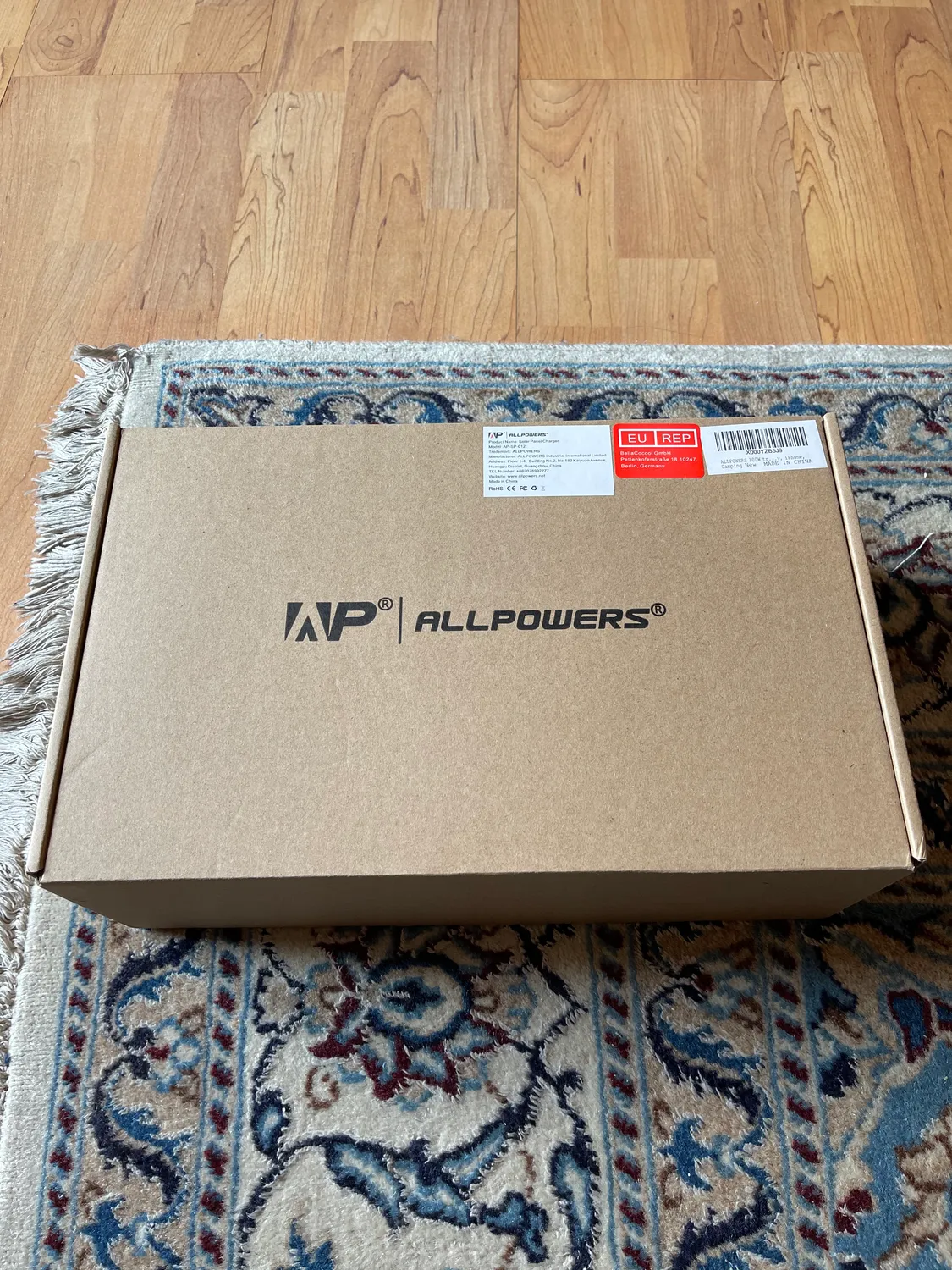 Allpowers 100W Faltbares Solarpanel mit USB tragbar