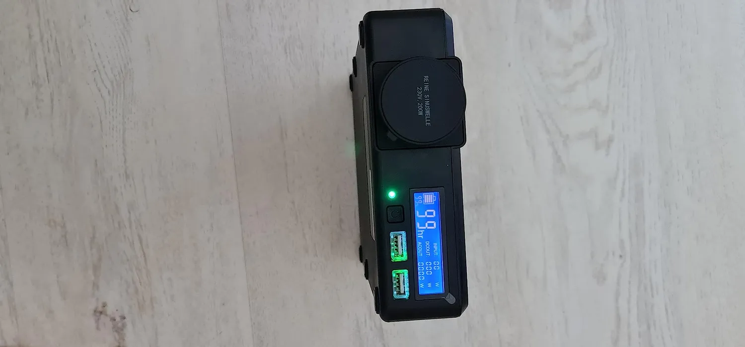 Allpowers 200W Powerstation 154Wh kabellos mini