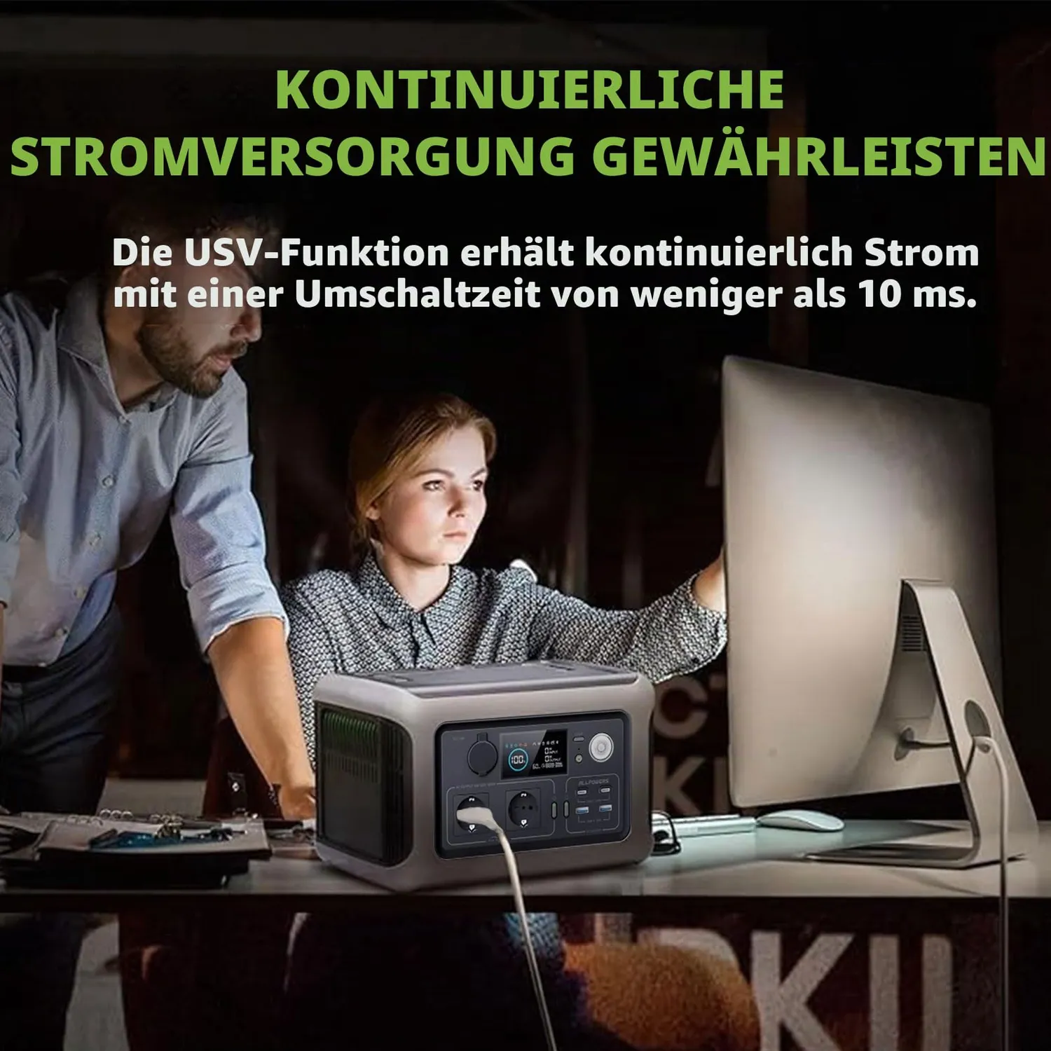 Allpowers R600 Powerstation 299Wh USV Schnellladung