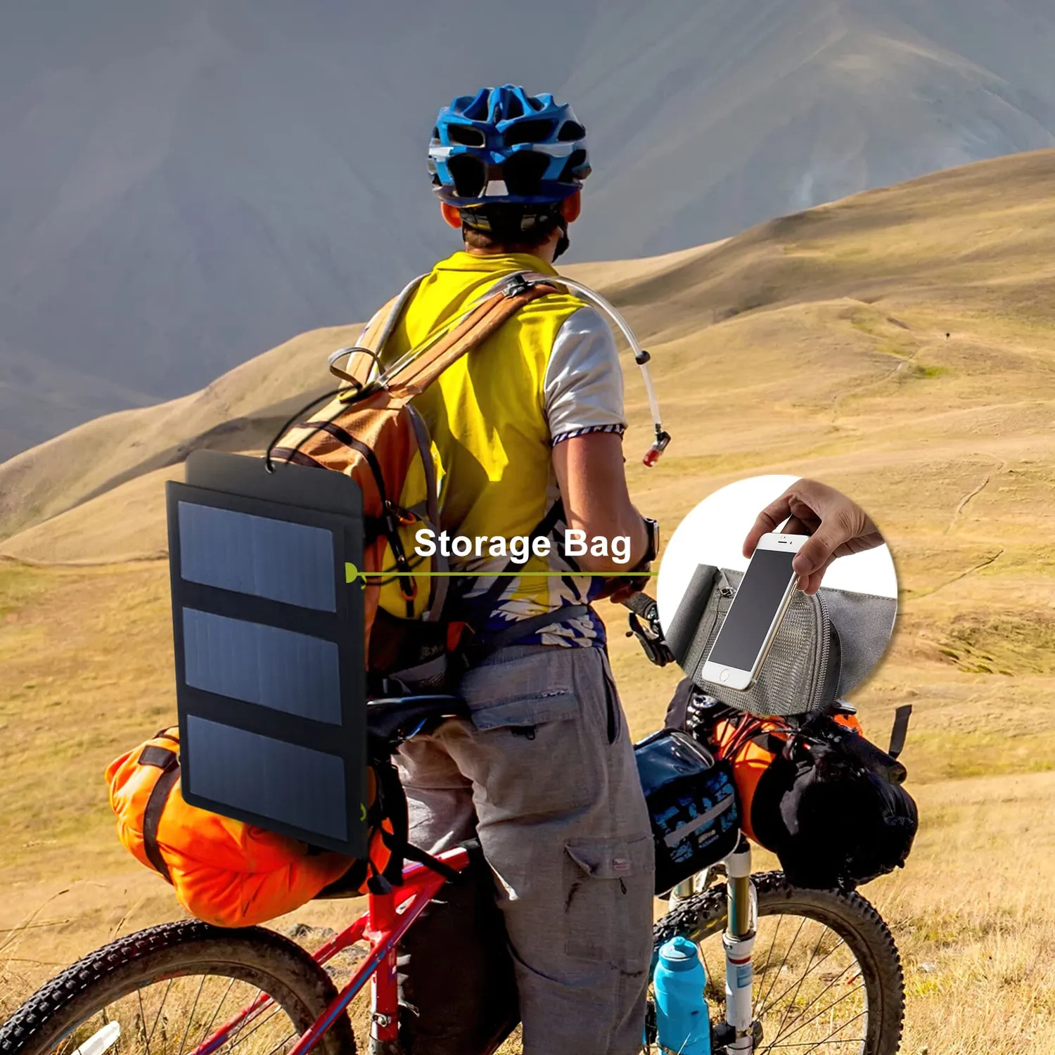 Allpowers 21W Solarladegerät Powerbank 10000mAh faltbar
