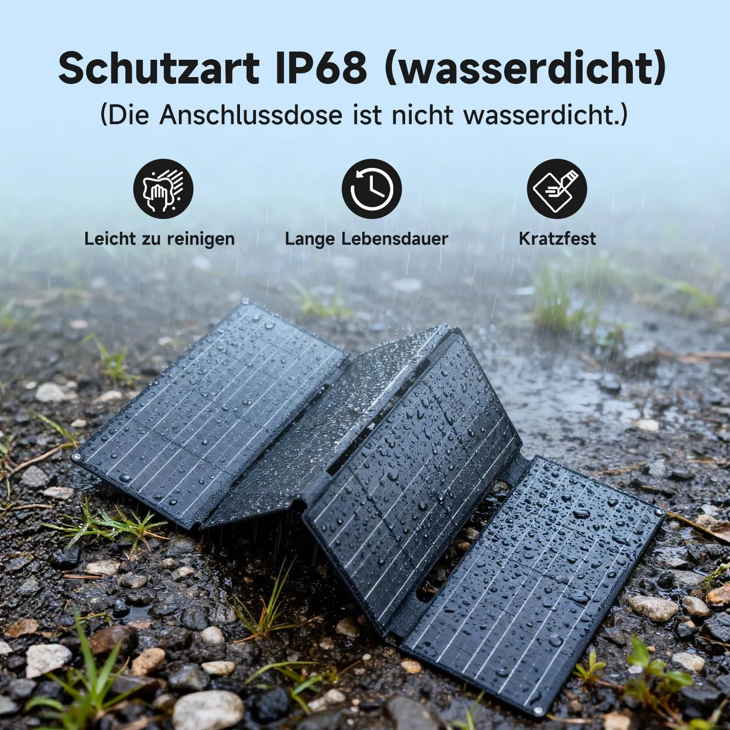 Allpowers SE60 Solarpanel 60W faltbar IP68