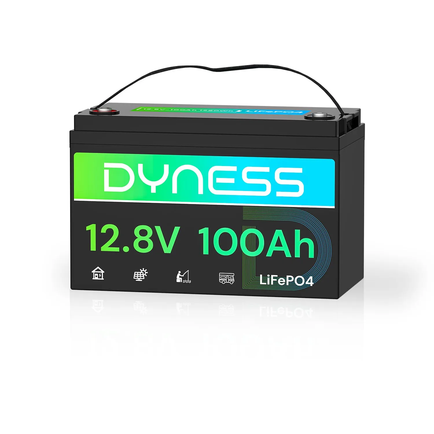 Dyness 12V 100Ah Mini Bluetooth LiFePO4 Batterie