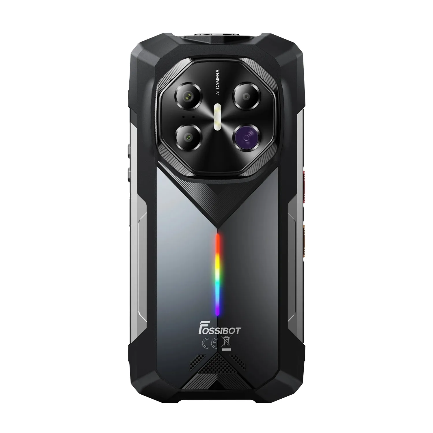 FOSSIBOT F113 Outdoor Handy Grau 256GB 20000mAh