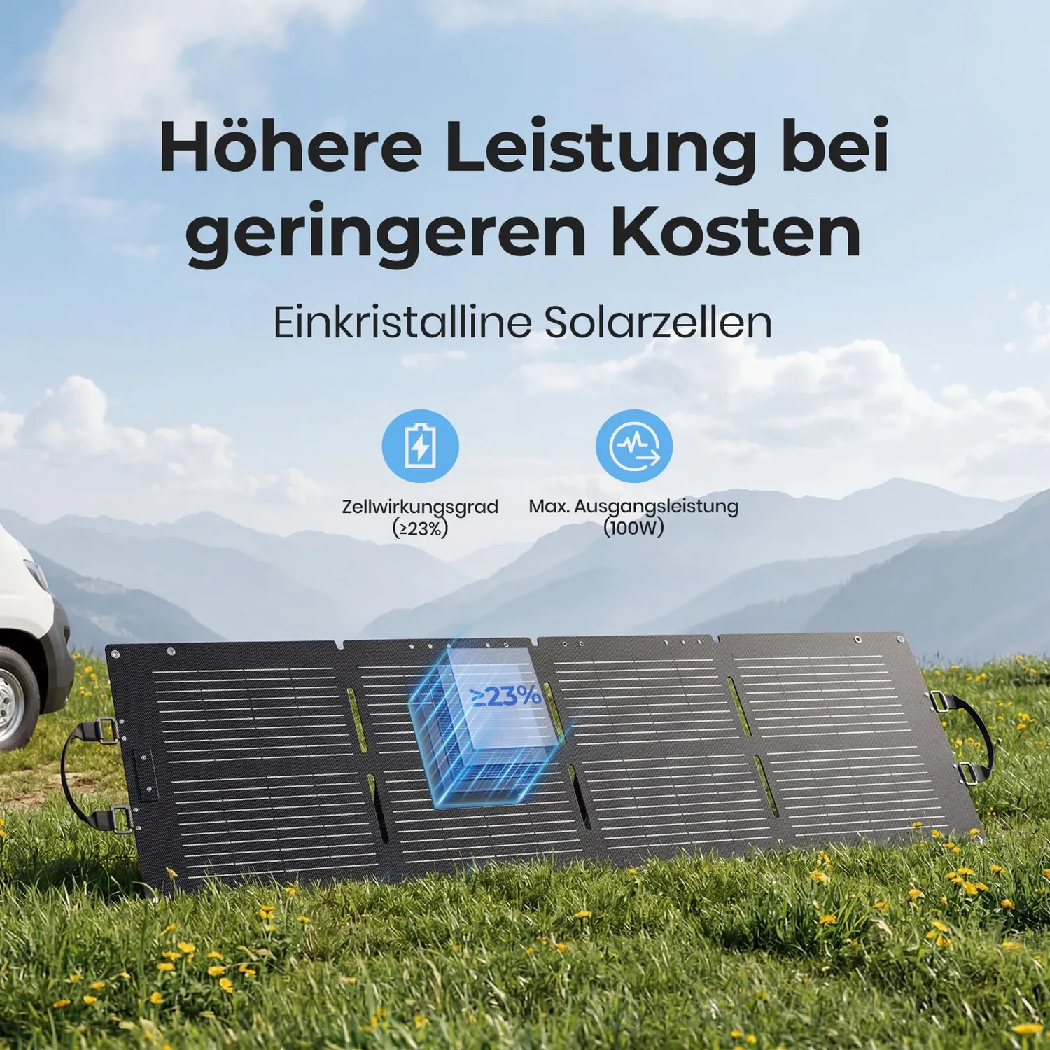 Dyness 100W Solarpanel faltbar ETFE