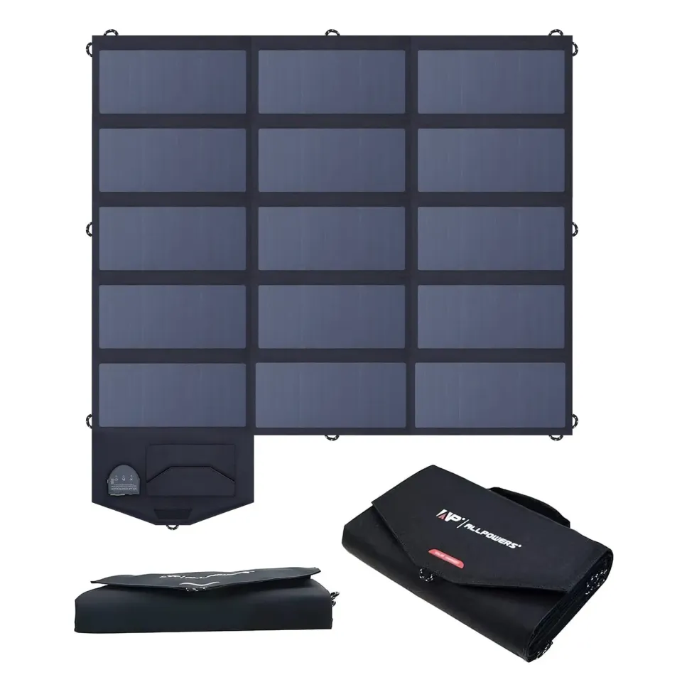 Allpowers 100W Faltbares Solarpanel mit USB tragbar