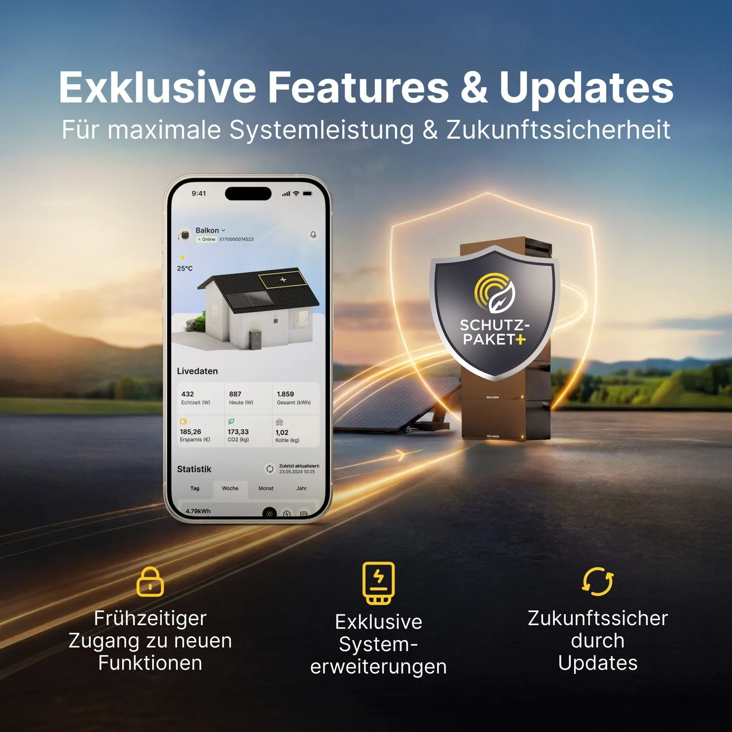 Solakon Schutzpaket+ Service-Upgrade 1 Jahr Premium
