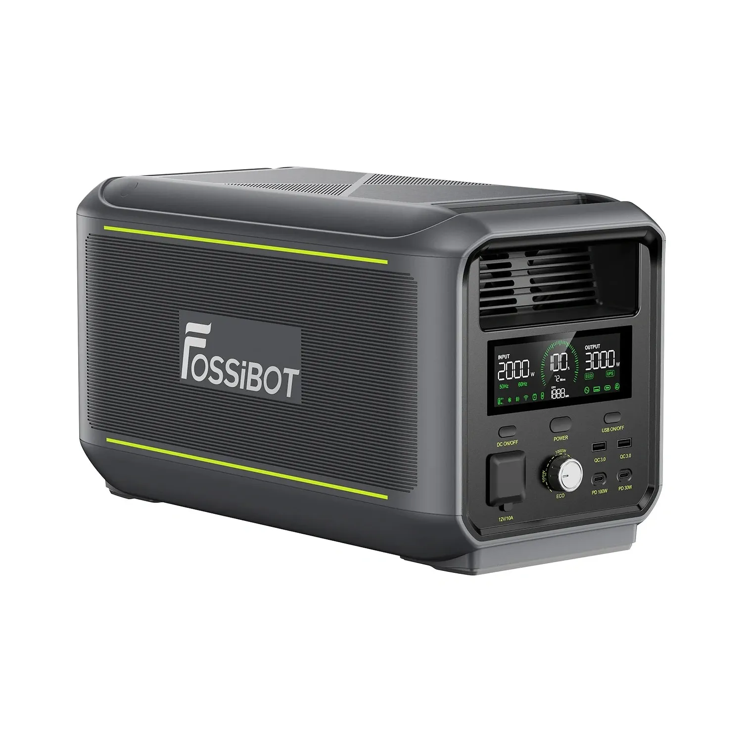 FOSSiBOT F3000 Powerstation 2048Wh Nur Gerät 3000W