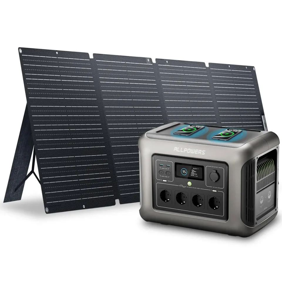 ALLPOWERS R1500 Powerstation 1152Wh mit 200W Panel