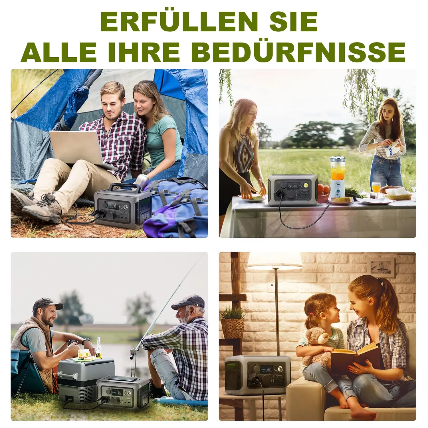 ALLPOWERS R600 Solargenerator 299Wh mit 100W Panel