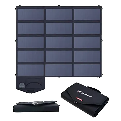 Allpowers 100W Faltbares Solarpanel mit USB tragbar
