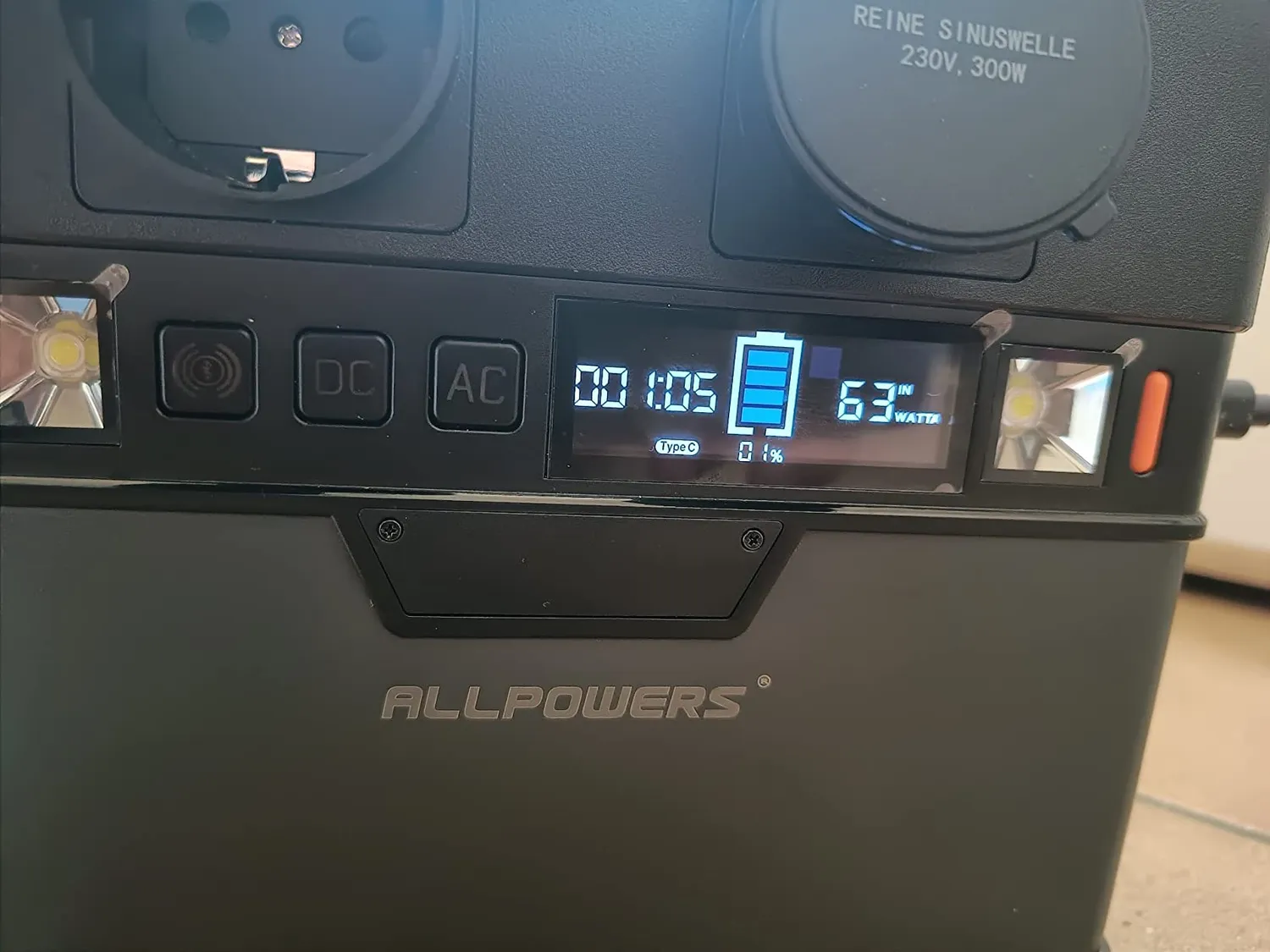 Allpowers S300 Powerstation 288Wh 300W mit USV