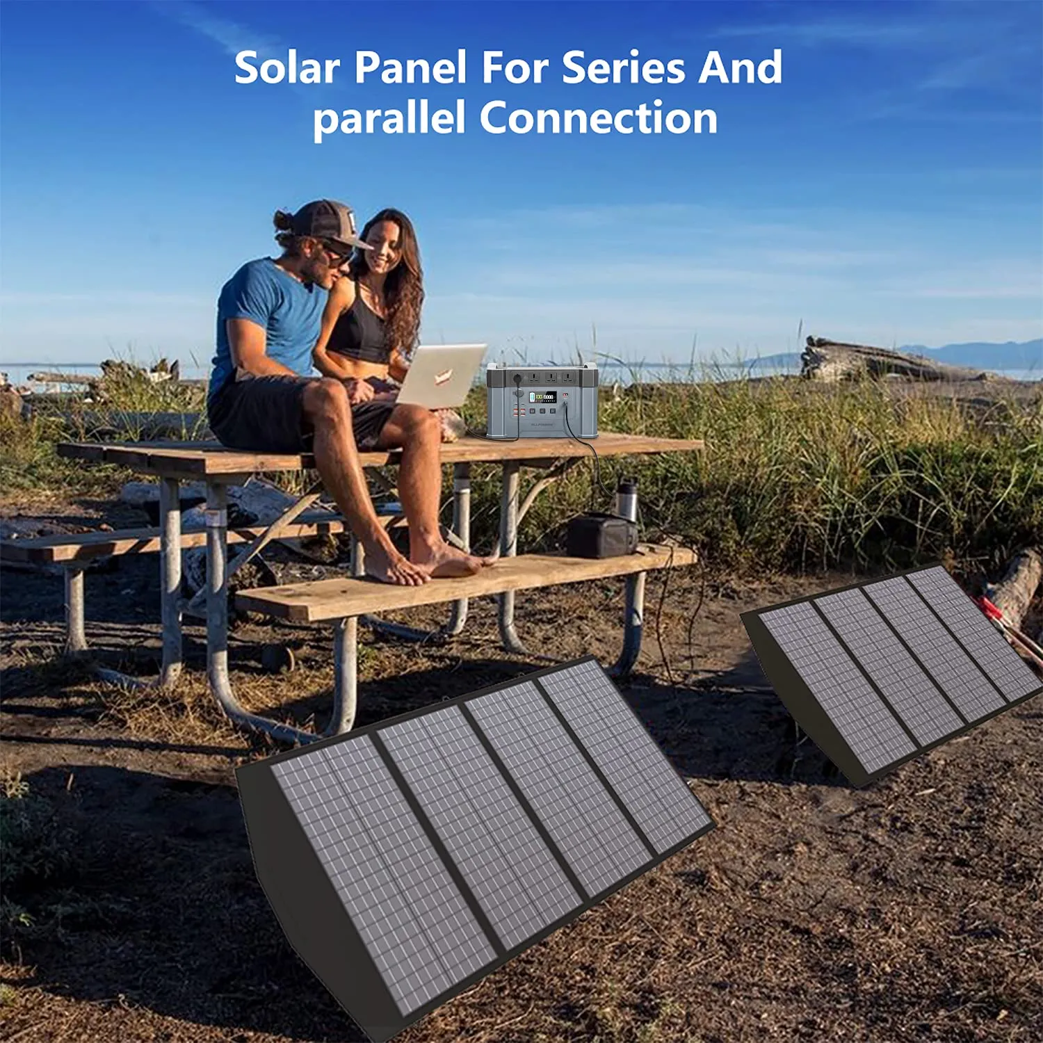 ALLPOWERS SP029 Solarpanel faltbar 140W mit USB
