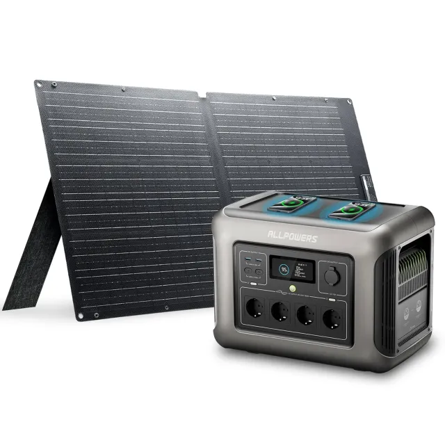 ALLPOWERS R1500 Set 1152Wh mit 100W SE100 Panel