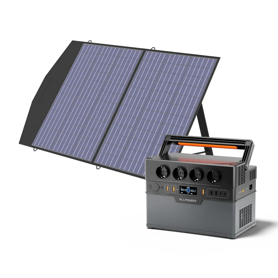 Allpowers S1500 Plus Solargenerator 1092Wh 100W Panel