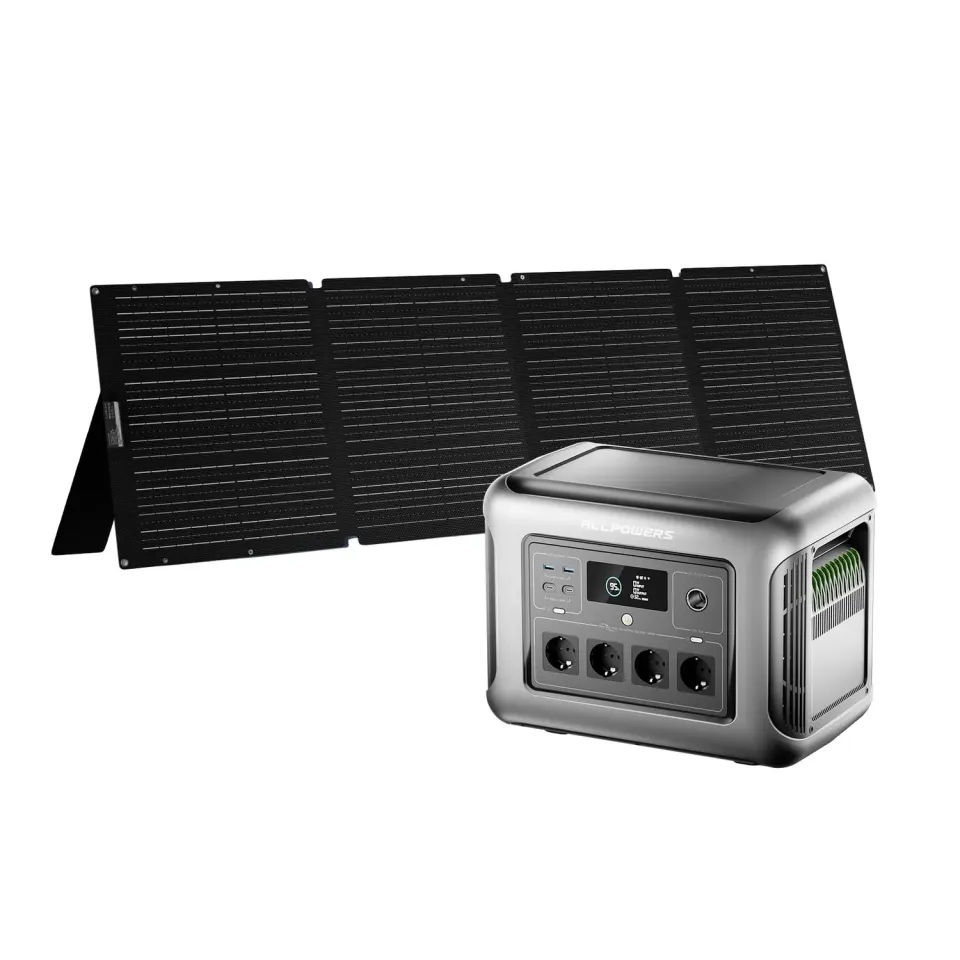 ALLPOWERS R1500 Lite Powerstation 1056Wh mit 200W Panel