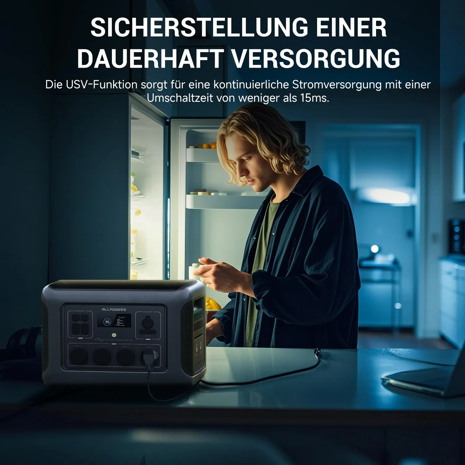 ALLPOWERS R2500 V2 Solargenerator 1920Wh mit 200W Panel