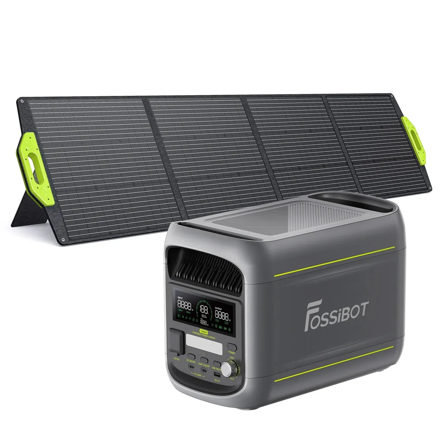 FOSSIBOT F1800 Powerstation 1800W 1024Wh ohne Panel
