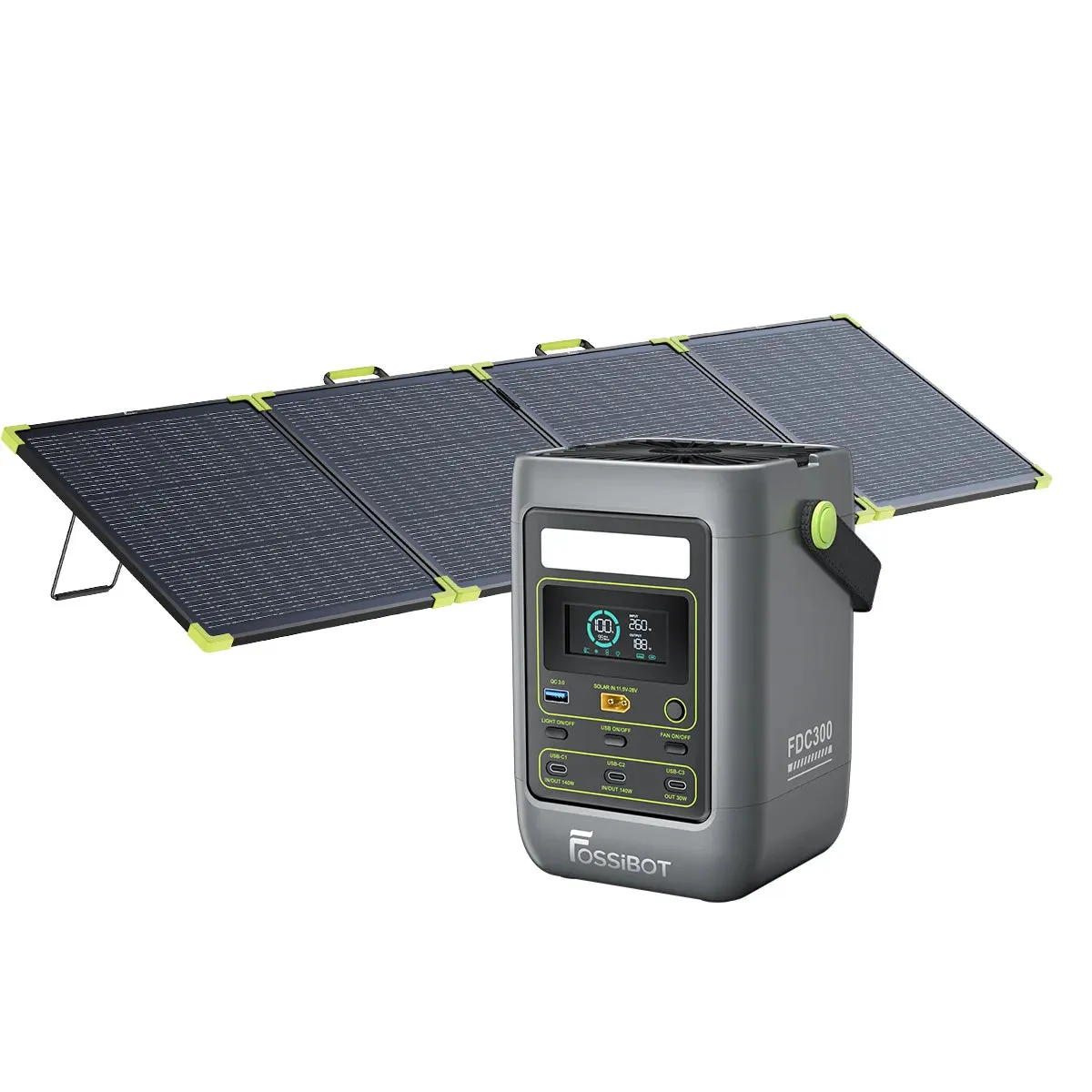 FOSSIBOT FDC300 Powerstation 288Wh DC tragbar