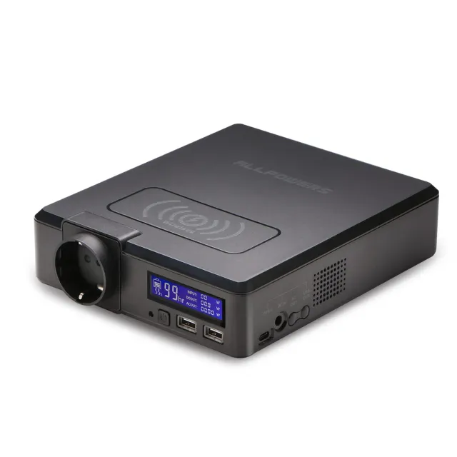 Allpowers 200W Powerstation 154Wh kabellos mini
