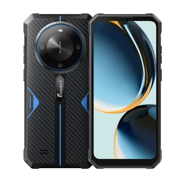 FOSSIBOT F105 Outdoor Handy 64GB Schwarz robust