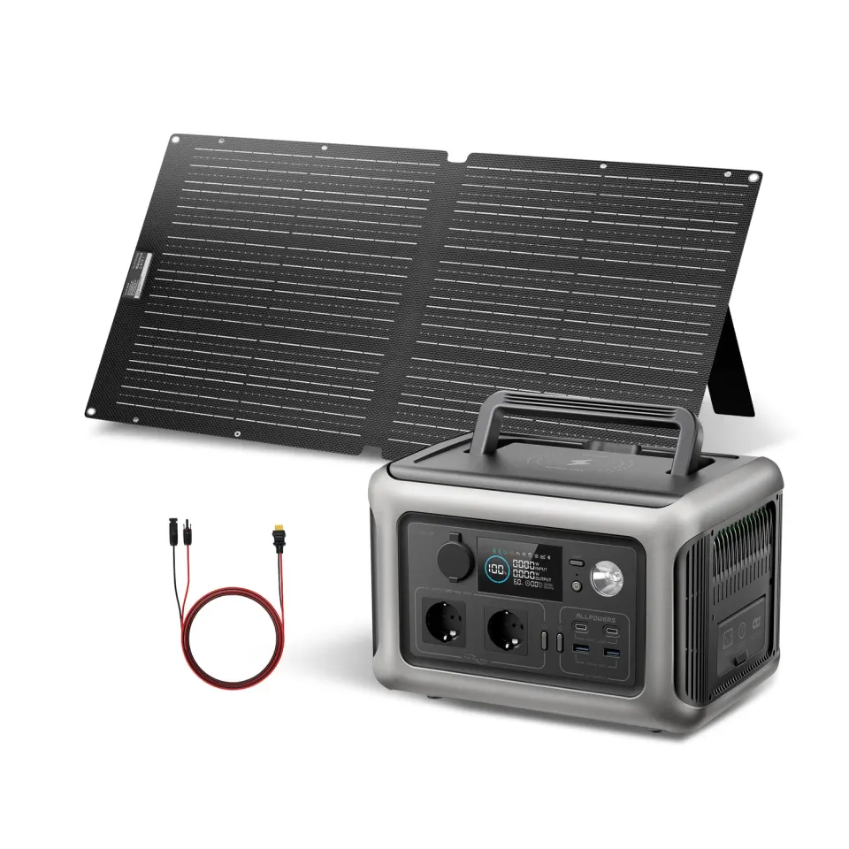 ALLPOWERS R600 Solargenerator 299Wh mit 100W Panel
