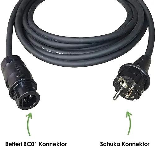 VALE Betteri BC01 Schuko Adapterkabel 5m IP44