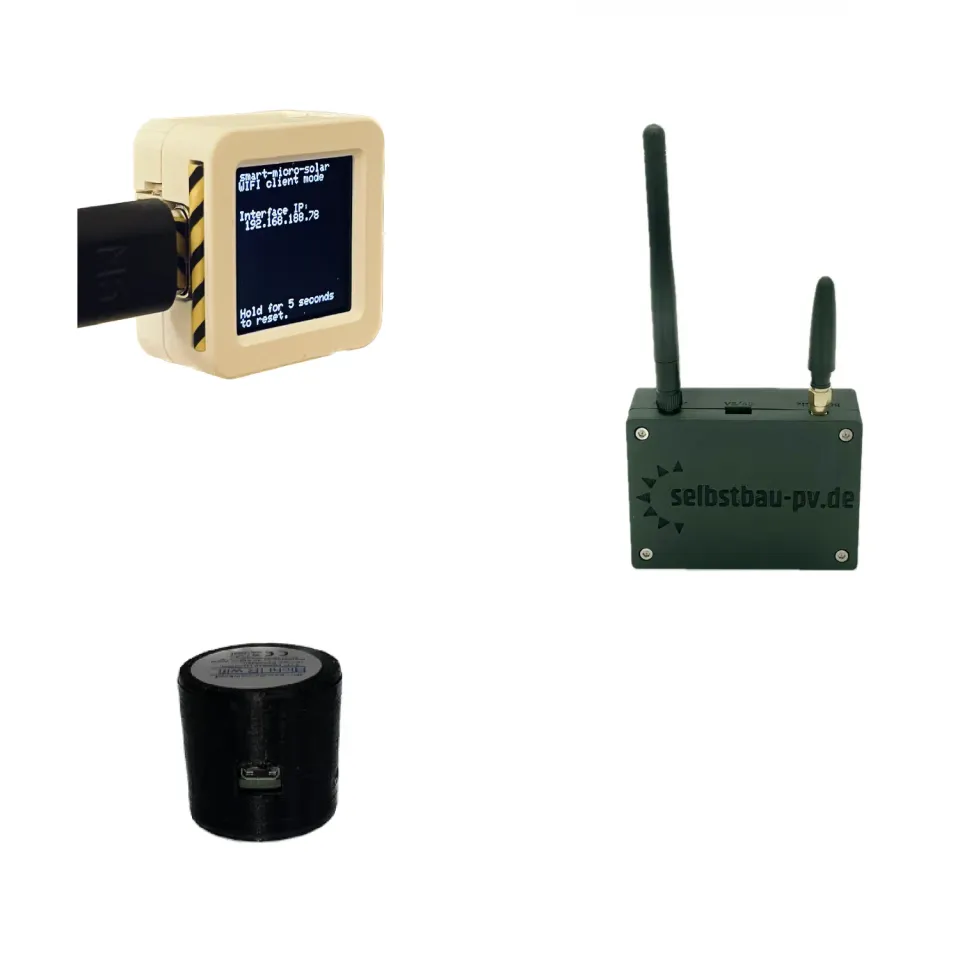 SELBSTBAU-PV Smart Micro Solar Nulleinspeisung Starter Kit Hybrid Tasmota