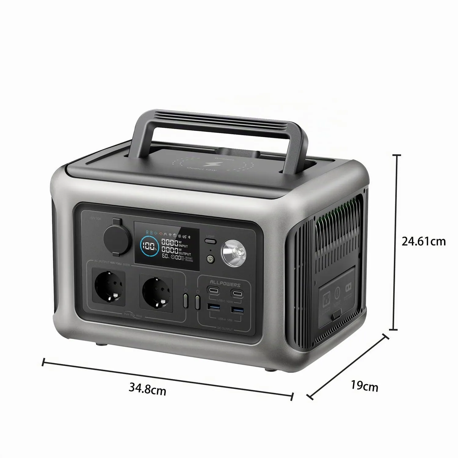 Allpowers R600 Powerstation 299Wh USV Schnellladung