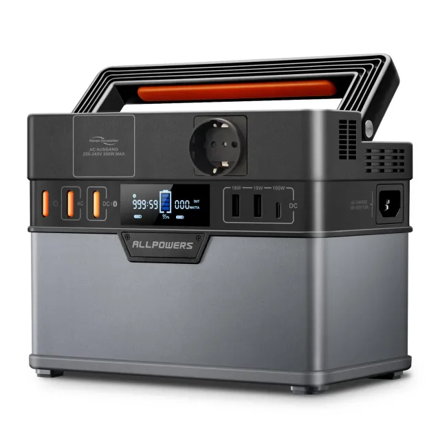 Allpowers S300 Powerstation 288Wh 300W mit USV