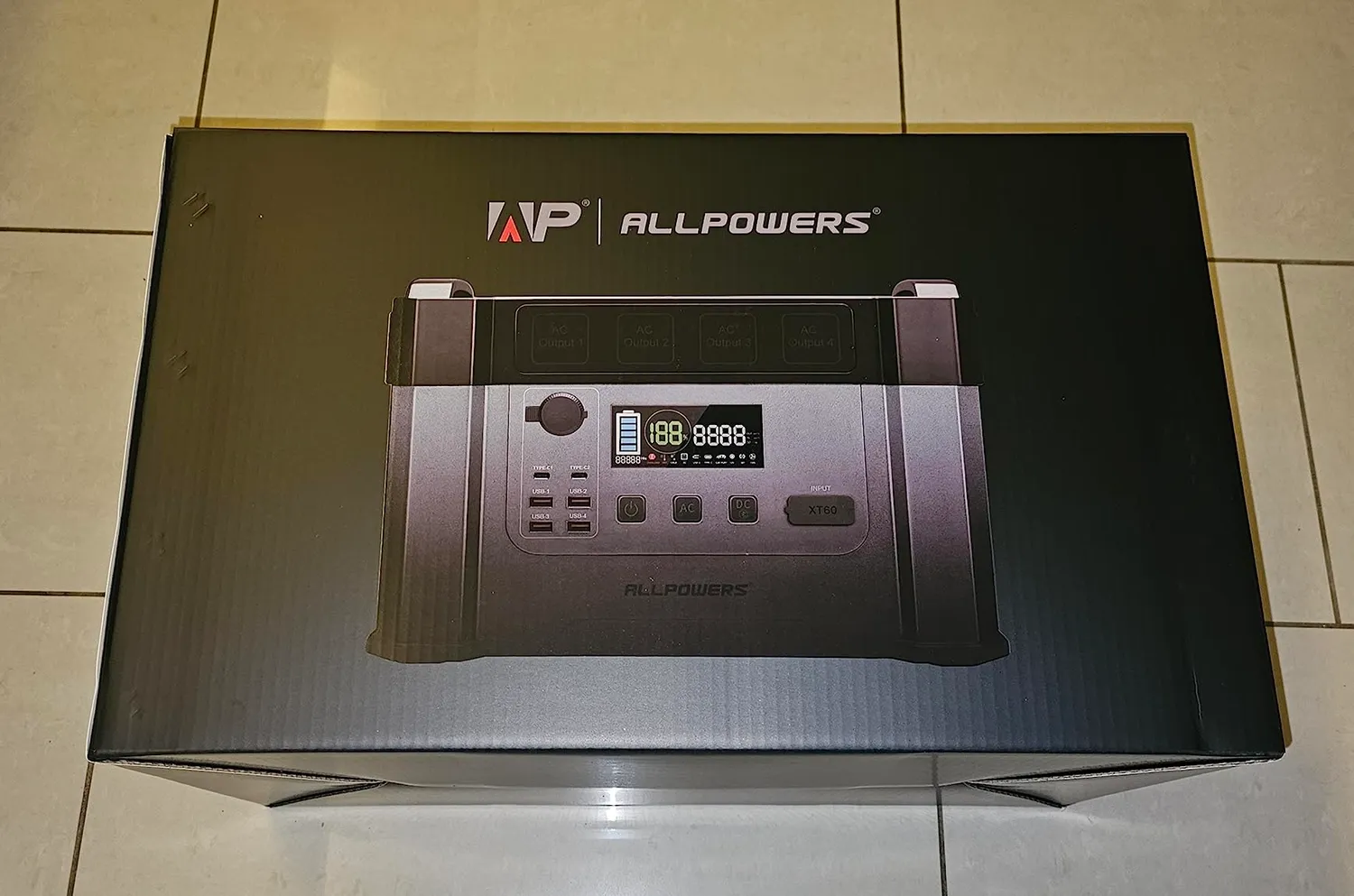 Allpowers S2000 Pro 2400W Solargenerator 1451Wh solo