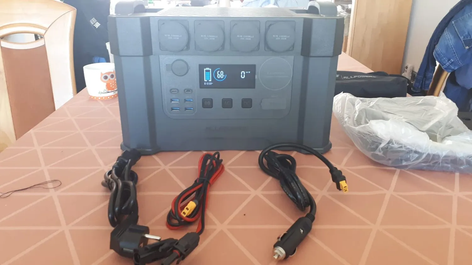 Allpowers S2000 Pro 2400W Solargenerator 1451Wh solo