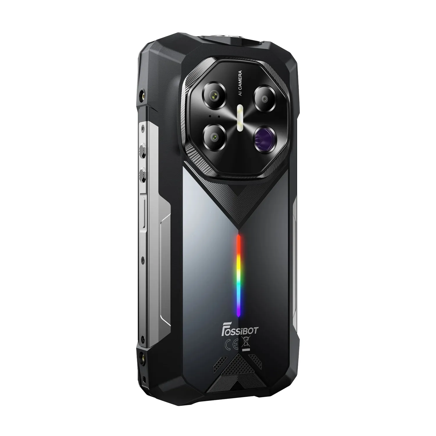 FOSSIBOT F113 Outdoor Handy Grau 256GB 20000mAh