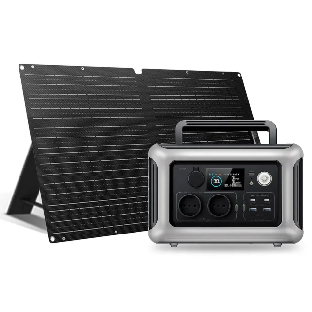 Allpowers R600 Powerstation mit 100W Solarpanel 299Wh