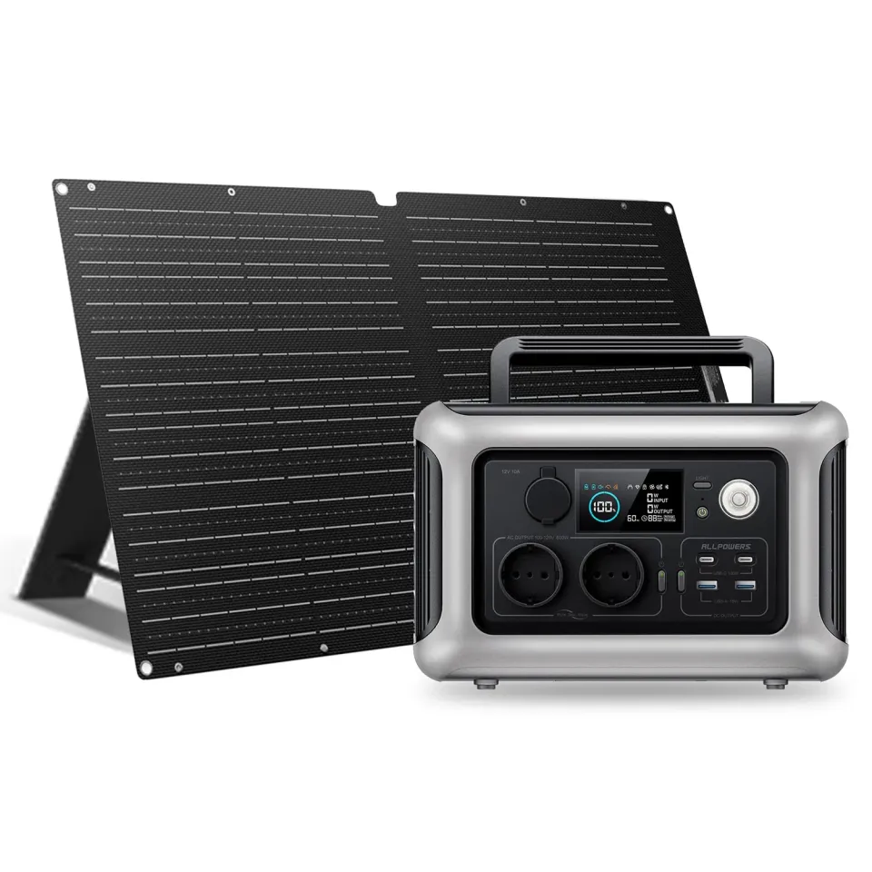 Allpowers R600 Powerstation mit 100W Solarpanel 299Wh