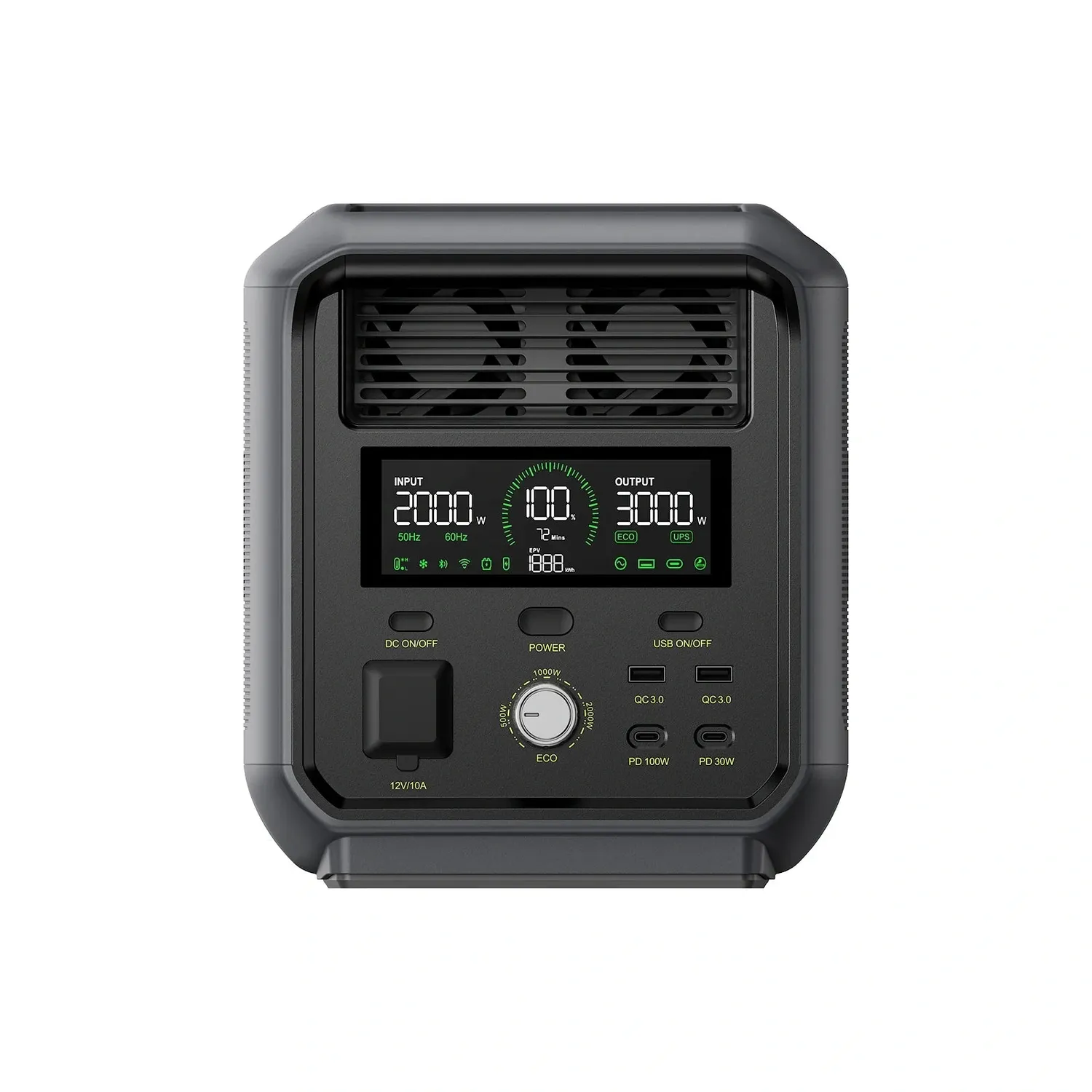 FOSSiBOT F3000 Powerstation 2048Wh Nur Gerät 3000W