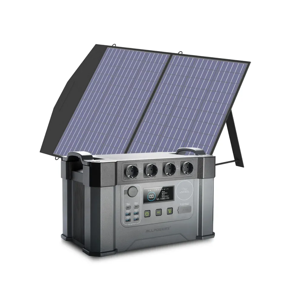 Allpowers S2000 Pro Powerstation 1451Wh mit 100W Solarpanel