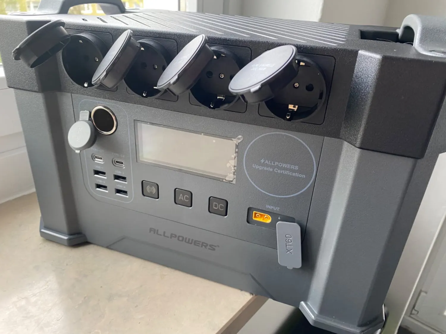 Allpowers S2000 Pro 2400W Solargenerator 1451Wh solo