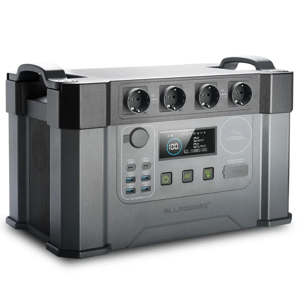 Allpowers S2000 Pro 2400W Solargenerator 1451Wh solo