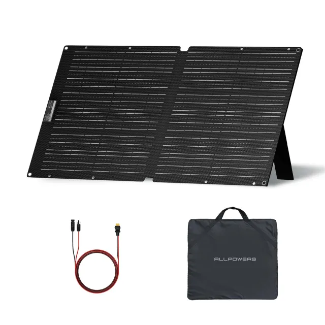 Allpowers 100W Solarmodul faltbar IP68 für Powerstation