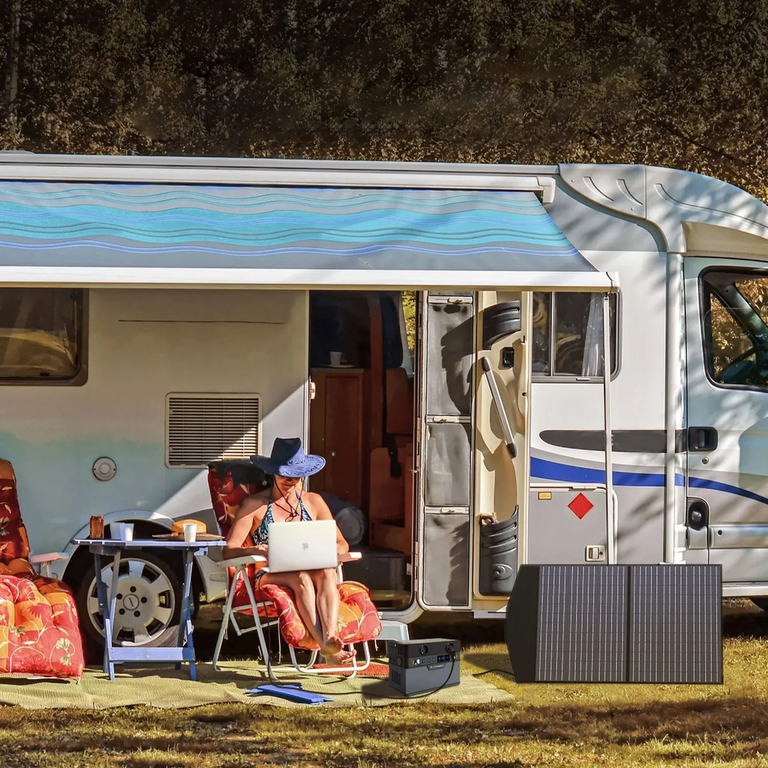 Allpowers S700 Solargenerator 606Wh mit 100W Panel