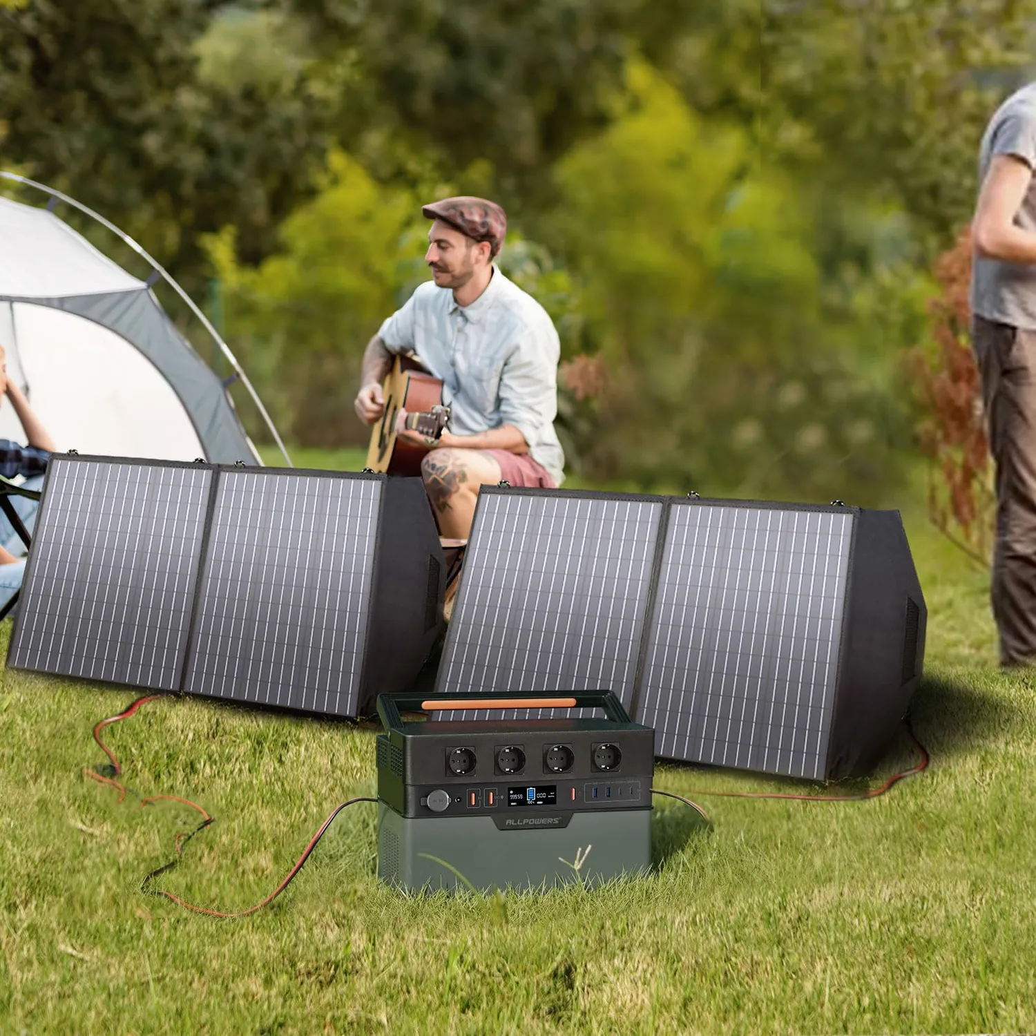 Allpowers S1500 Plus Solargenerator 1092Wh 100W Panel