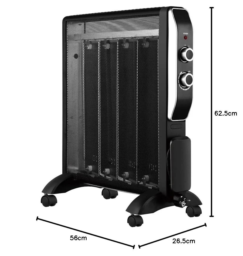 VALE HY-200A Micathermic Heizgerät 2000W schwarz
