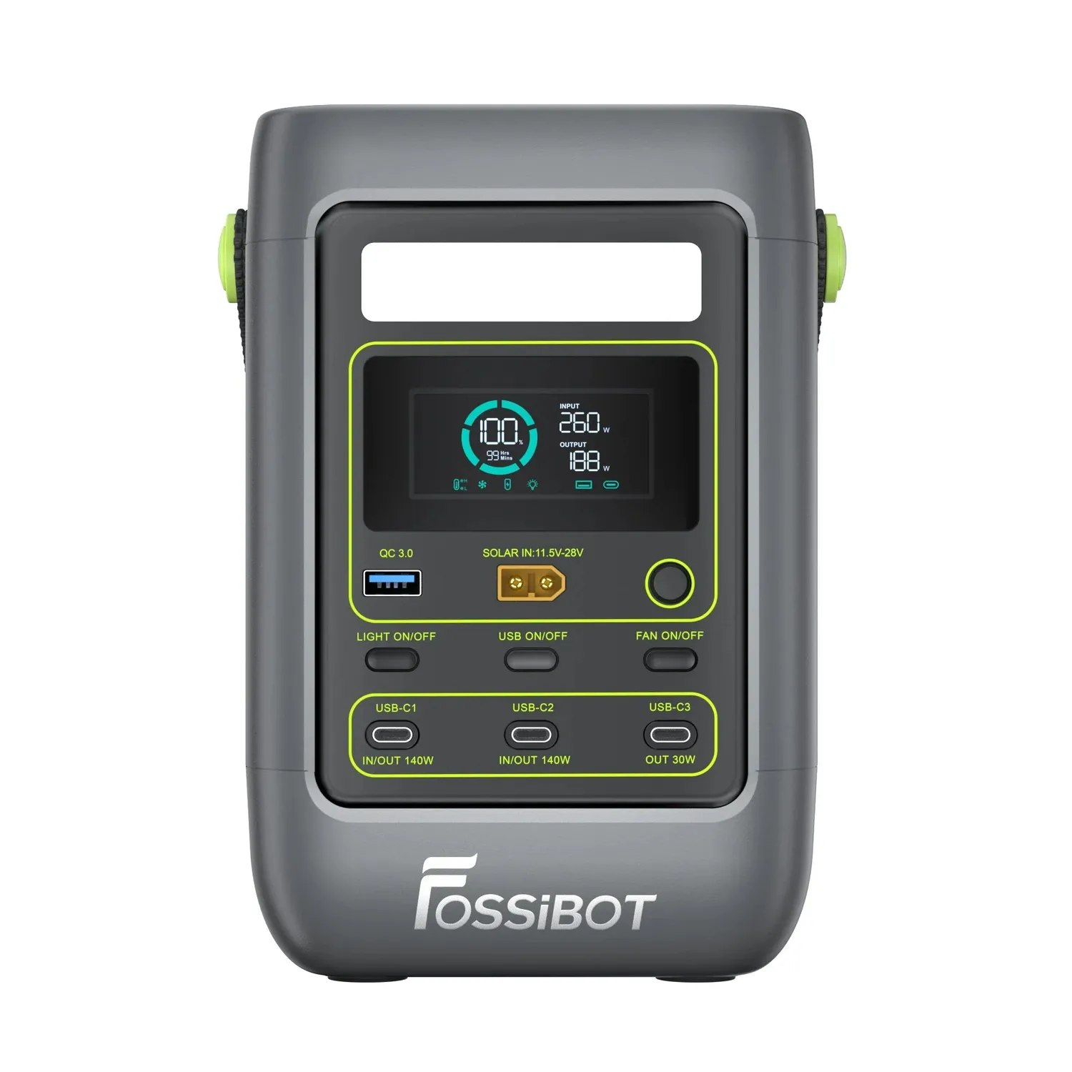 FOSSIBOT FDC300 Powerstation 288Wh DC tragbar