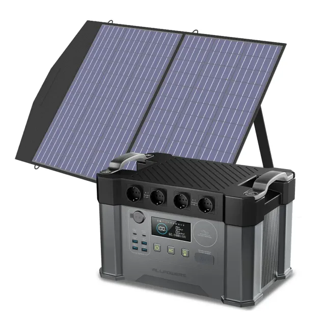 ALLPOWERS S2000 Pro Powerstation 1451Wh mit 100W Panel