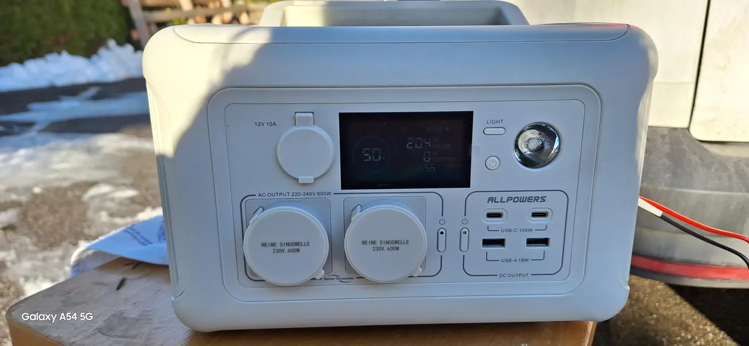 Allpowers R600 Powerstation 299Wh USV Schnellladung