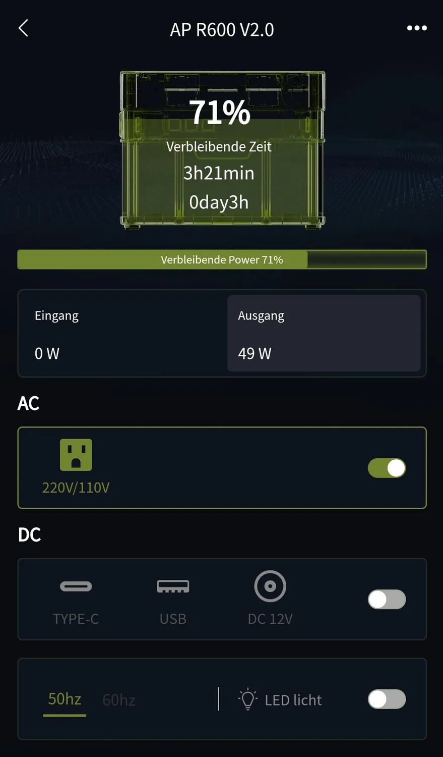 Allpowers R600 Powerstation 299Wh USV Schnellladung