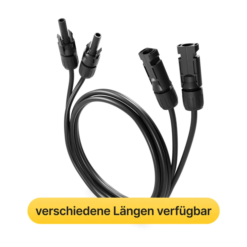 Solakon Solarkabel Verlängerungskabel 5 m witterungsbeständig
