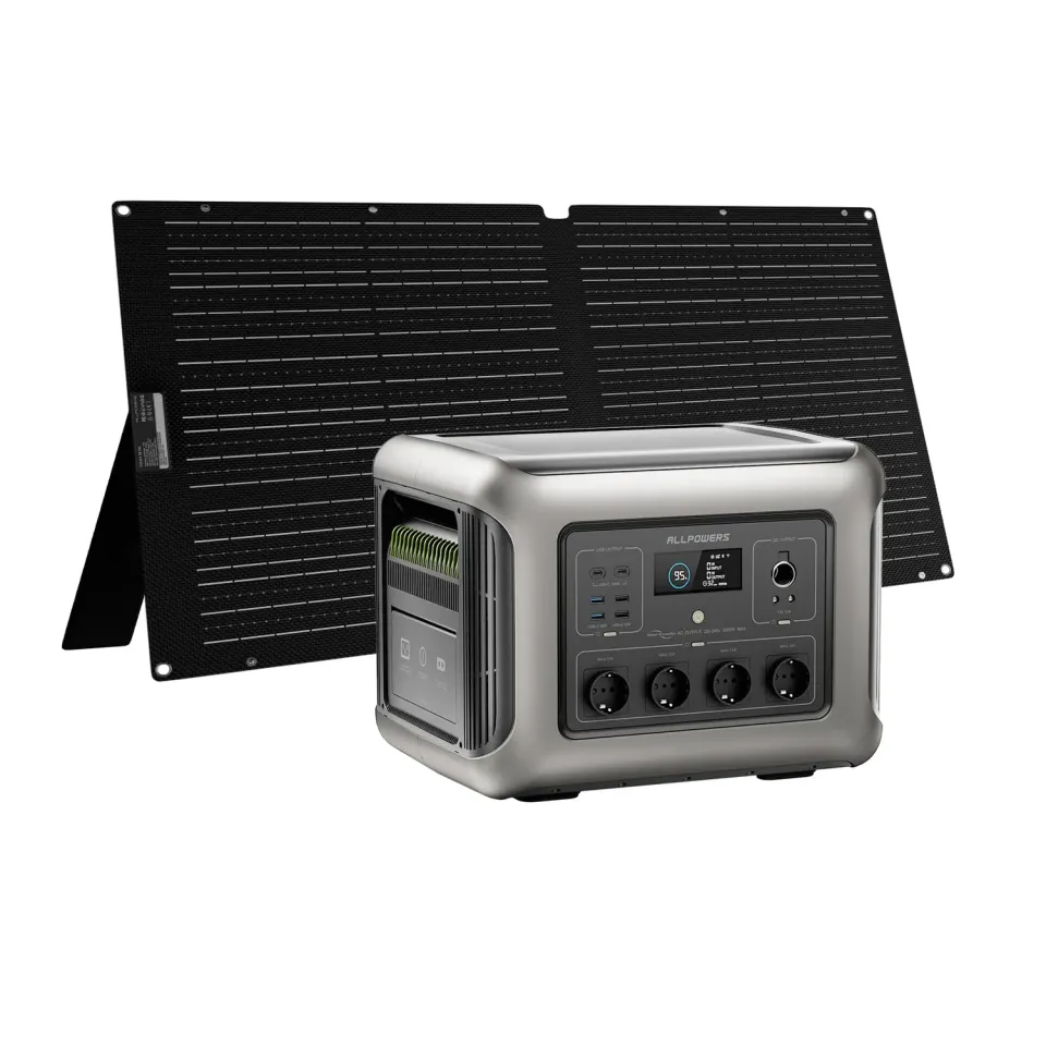 Allpowers R2500 V2 Powerstation 1920Wh mit 100W Solarpanel