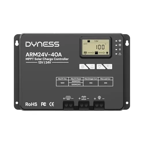 Dyness MPPT Solarladeregler 40A 12V/24V Bluetooth