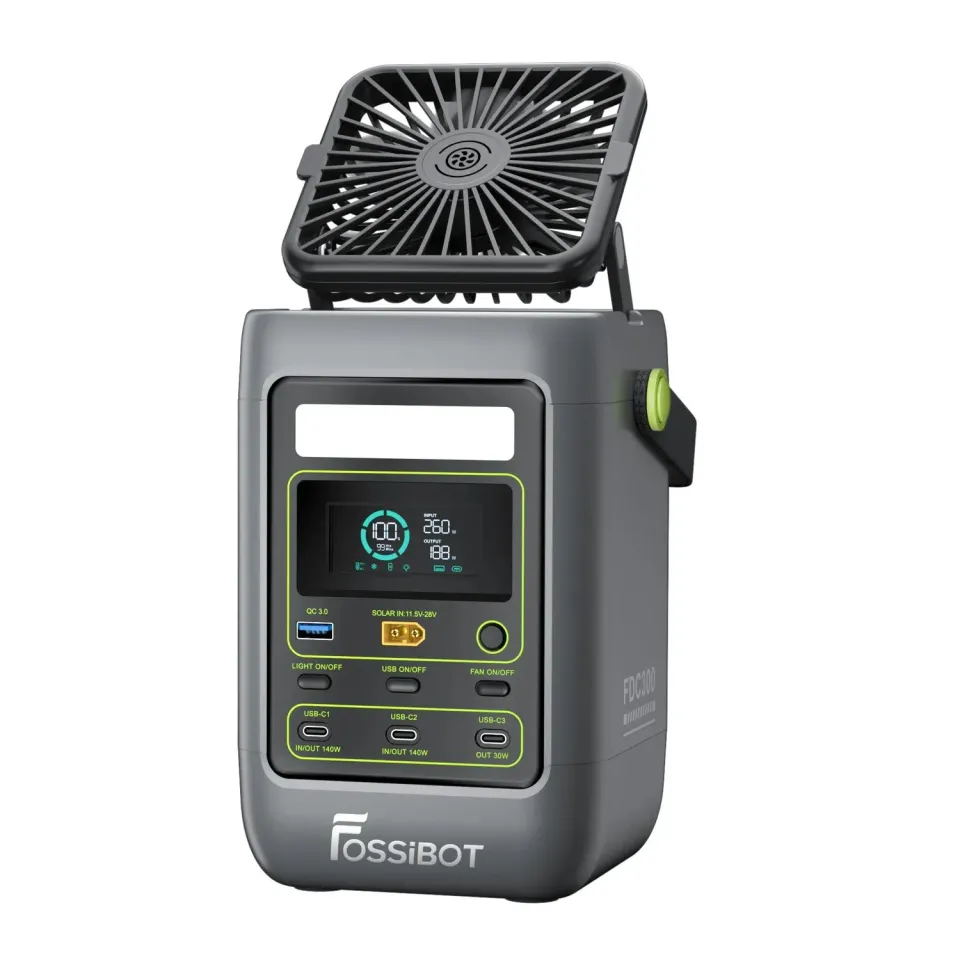 FOSSIBOT FDC300 Powerstation 288Wh DC tragbar